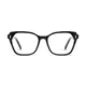 Geometric Black Eyeglasses