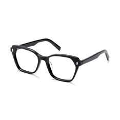Geometric Black Eyeglasses