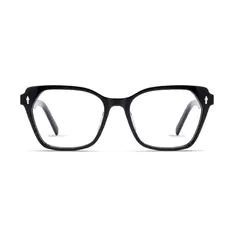 Geometric Black Eyeglasses