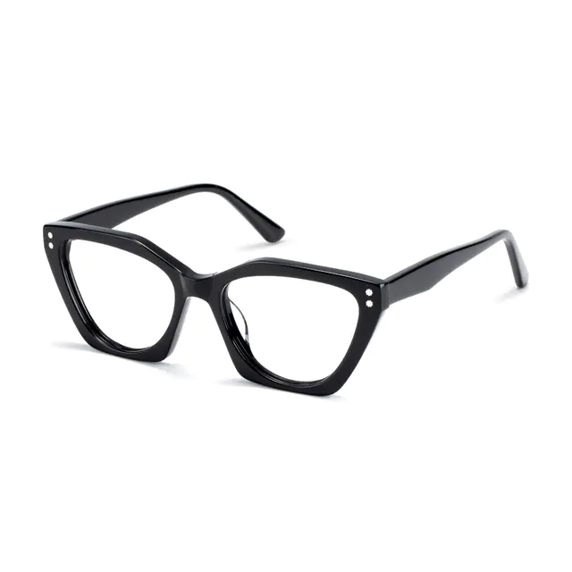 Cat-eye Black Eyeglasses