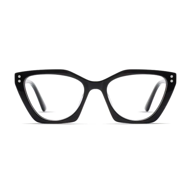 Cat-eye Black Eyeglasses