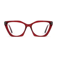 Cat-eye Red Eyeglasses