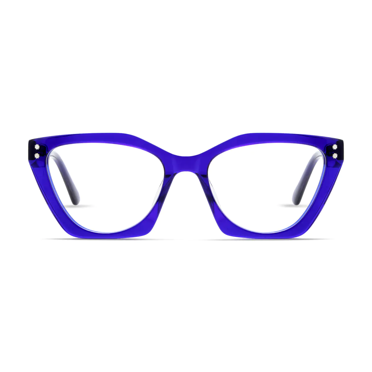 Cat-eye Blue Eyeglasses