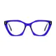 Cat-eye Blue Eyeglasses