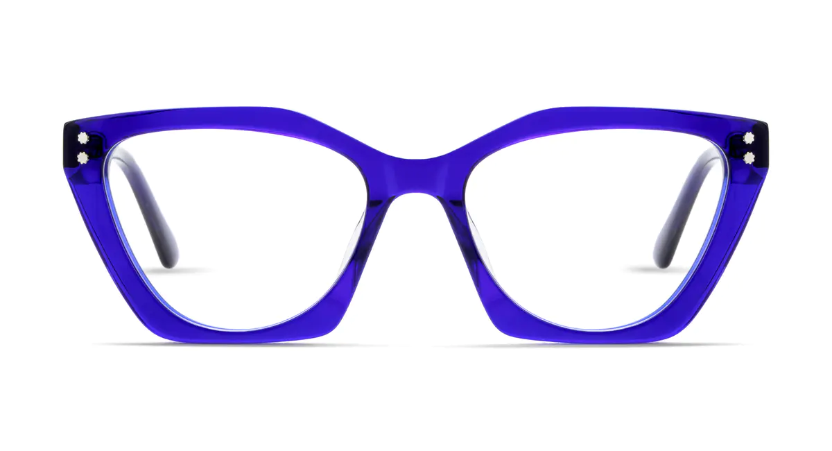 Cat-eye Blue Eyeglasses