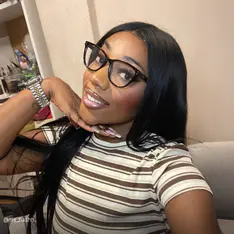 Cat-eye Black Eyeglasses