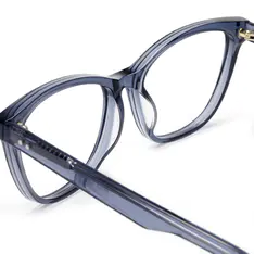 Cat-eye Transparent Blue Eyeglasses