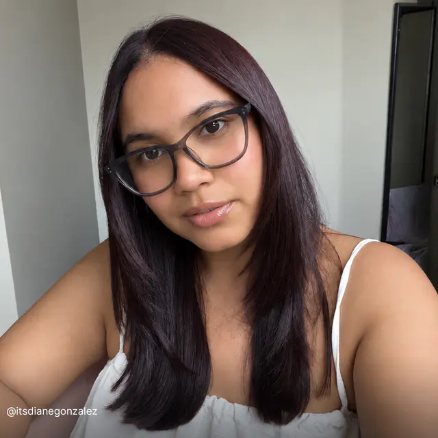 Cat-eye Transparent Blue Eyeglasses