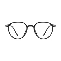 Round Black Eyeglasses