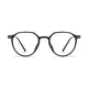 Round Black Eyeglasses