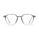 Round Gradient Green Eyeglasses