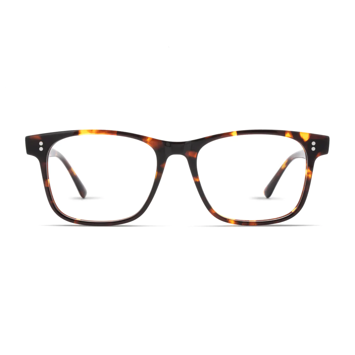 Rectangle Tortoiseshell Eyeglasses