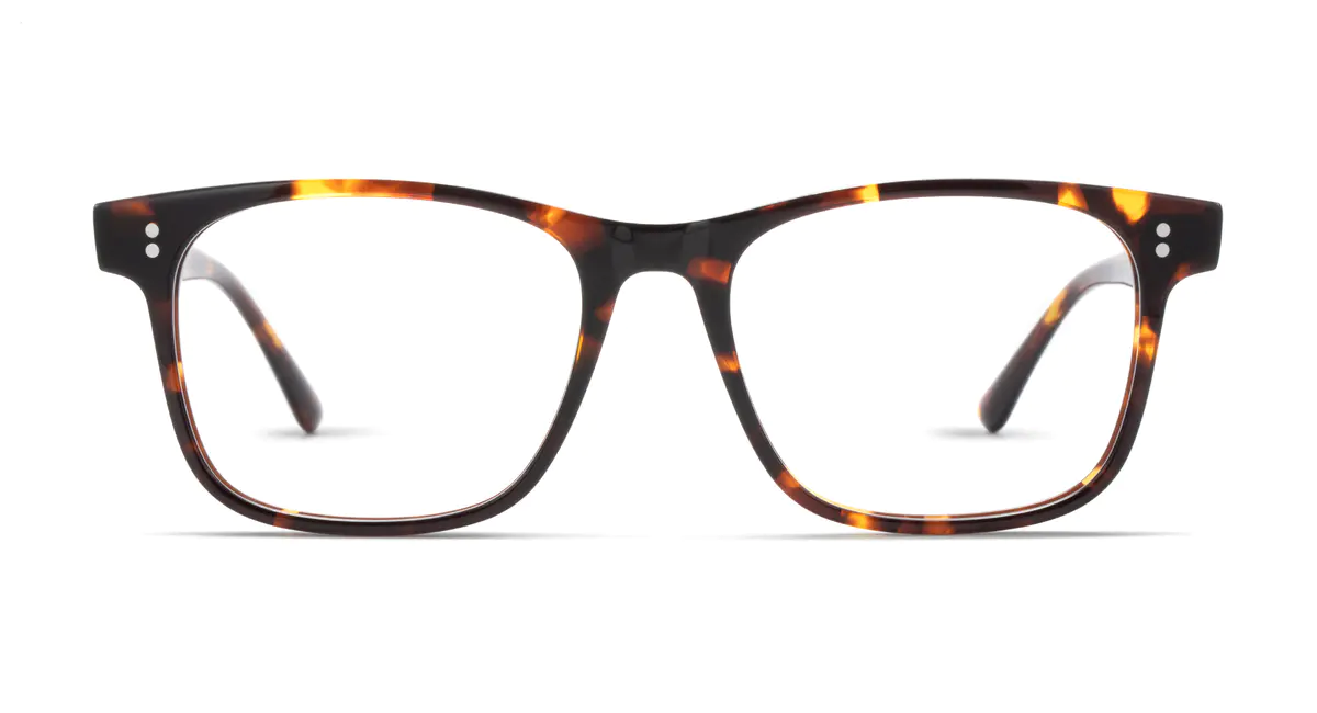 Square Tortoiseshell Eyeglasses