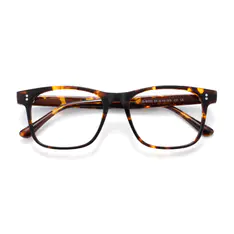 Rectangle Tortoiseshell Eyeglasses