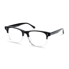 Square Black/Clear Eyeglasses