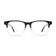 Rectangle Black/Clear Eyeglasses