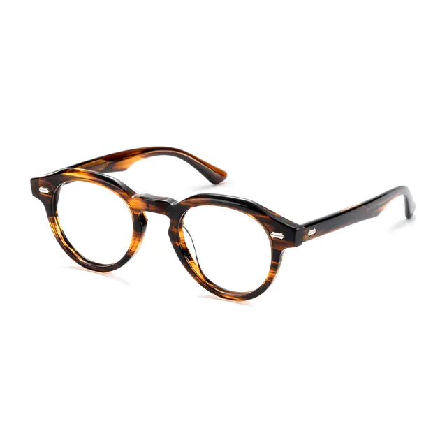 Oval Tortoiseshell Eyeglasses
