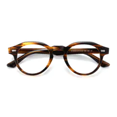 Oval Tortoiseshell Eyeglasses