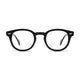 Oval Black Eyeglasses