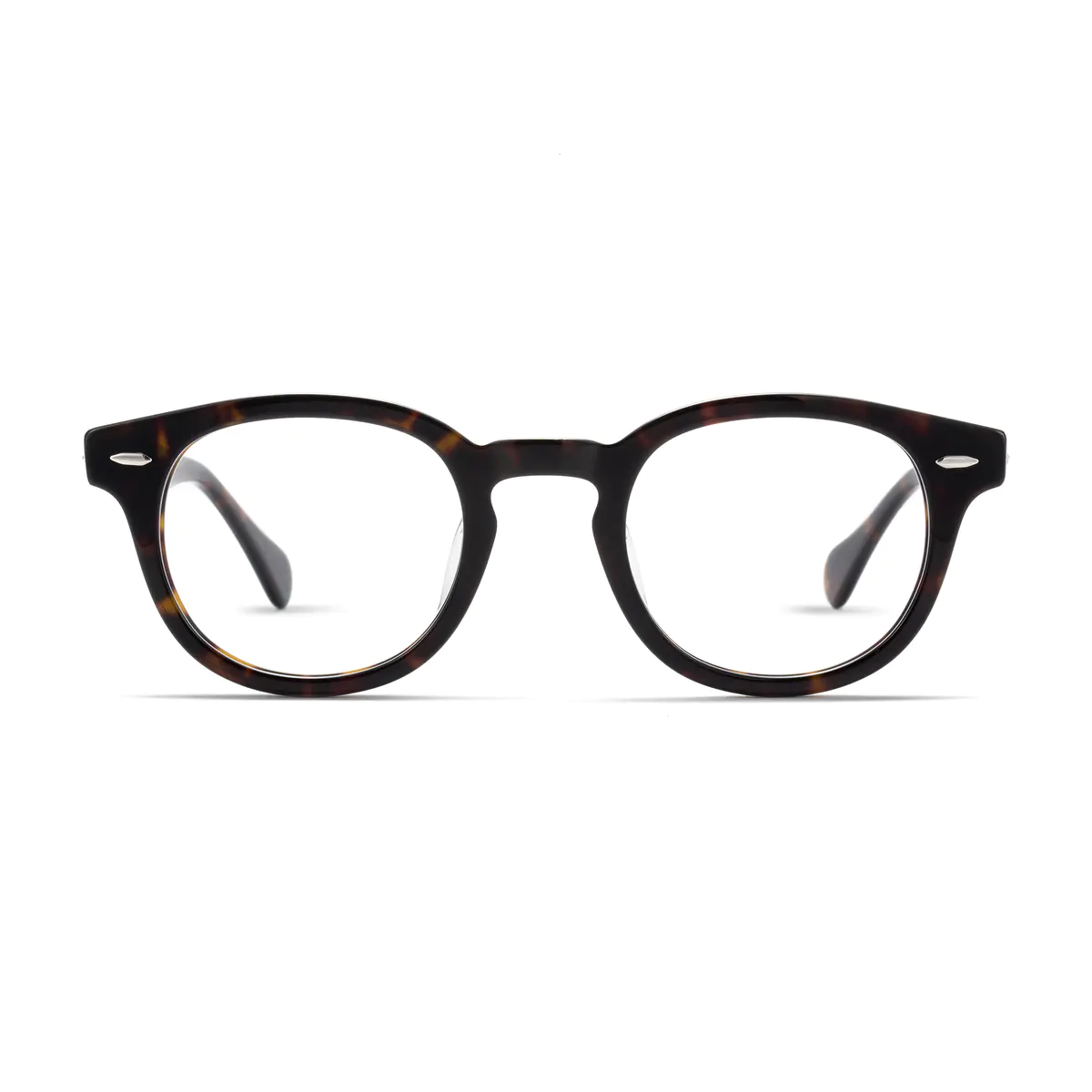 Oval Tortoiseshell Eyeglasses