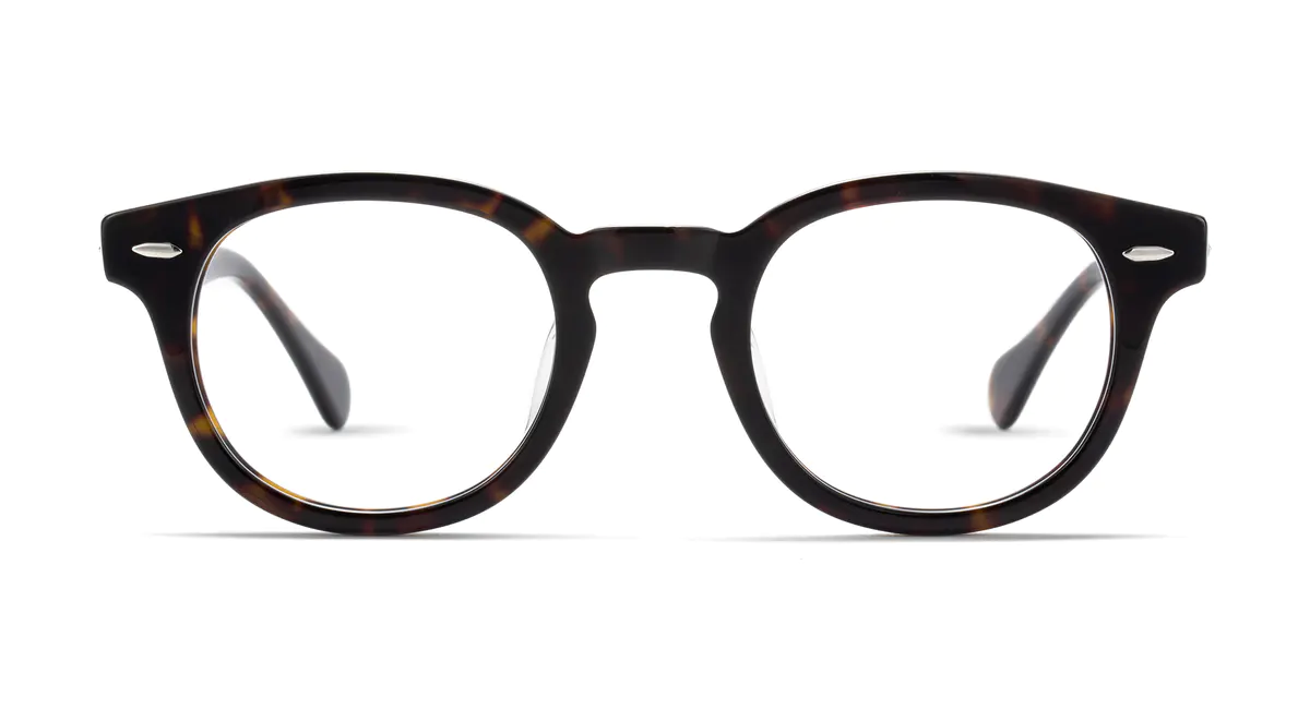 Oval Tortoiseshell Eyeglasses