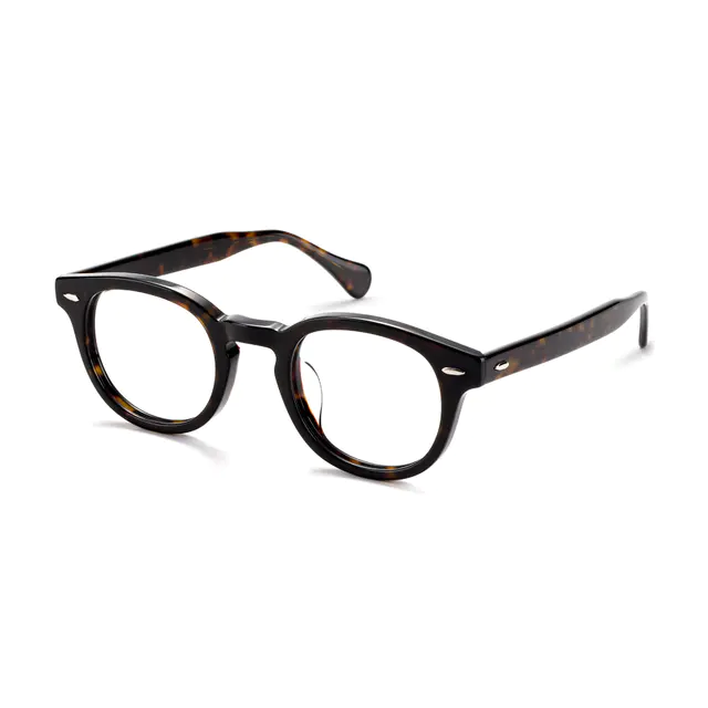Oval Tortoiseshell Eyeglasses
