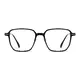 Square Black Eyeglasses
