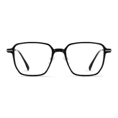 Square Black Eyeglasses