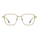 Square Brown Eyeglasses