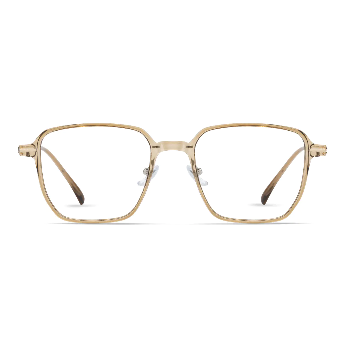 Square Brown Eyeglasses