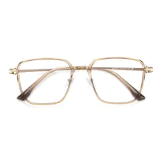 Square Brown Eyeglasses