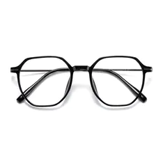 Square Black Eyeglasses