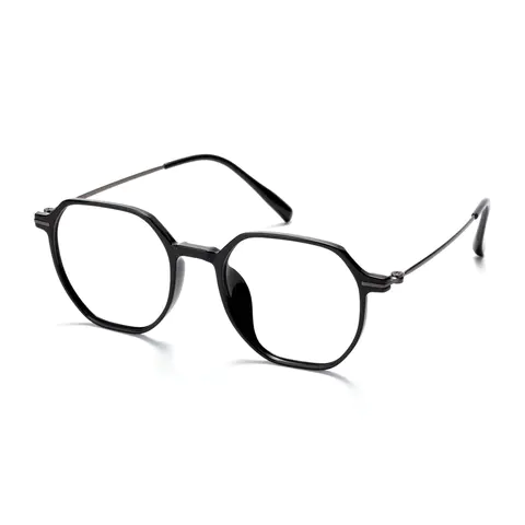 Square Black Eyeglasses