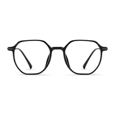 Square Black Eyeglasses
