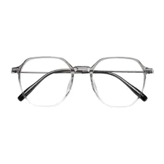 Square Gradient Gray Eyeglasses