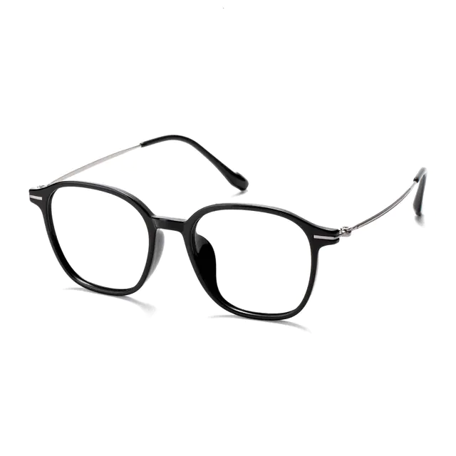 Square Black Eyeglasses