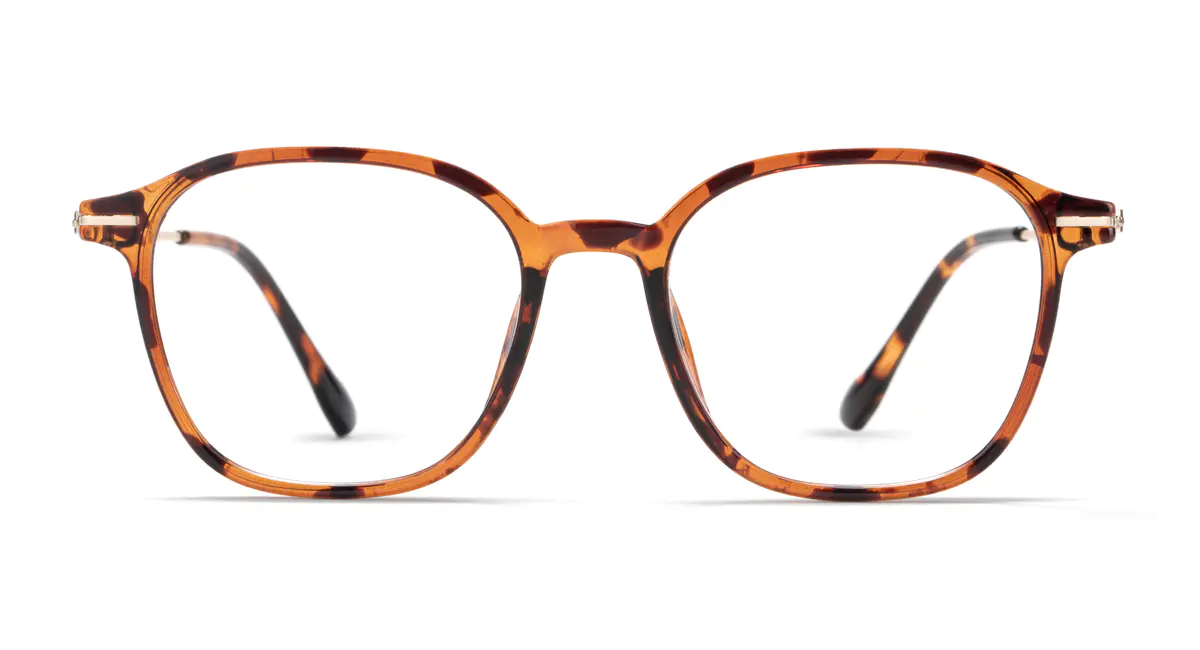 Square Tortoiseshell Eyeglasses