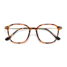 Square Tortoiseshell Eyeglasses