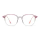 Square Gradient Pink Eyeglasses