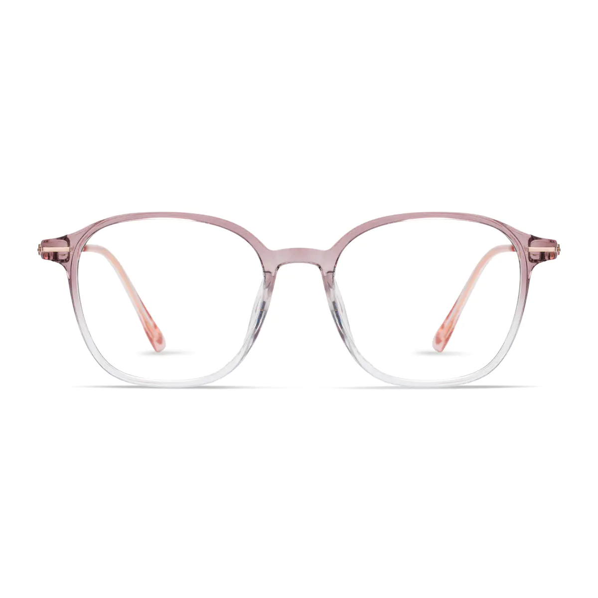 Square Gradient Pink Eyeglasses