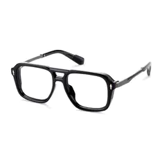 Aviator Black Eyeglasses