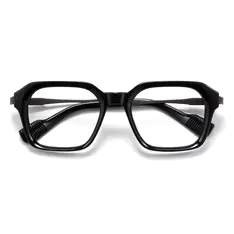 Square Black Eyeglasses