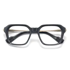 Square Gray Eyeglasses