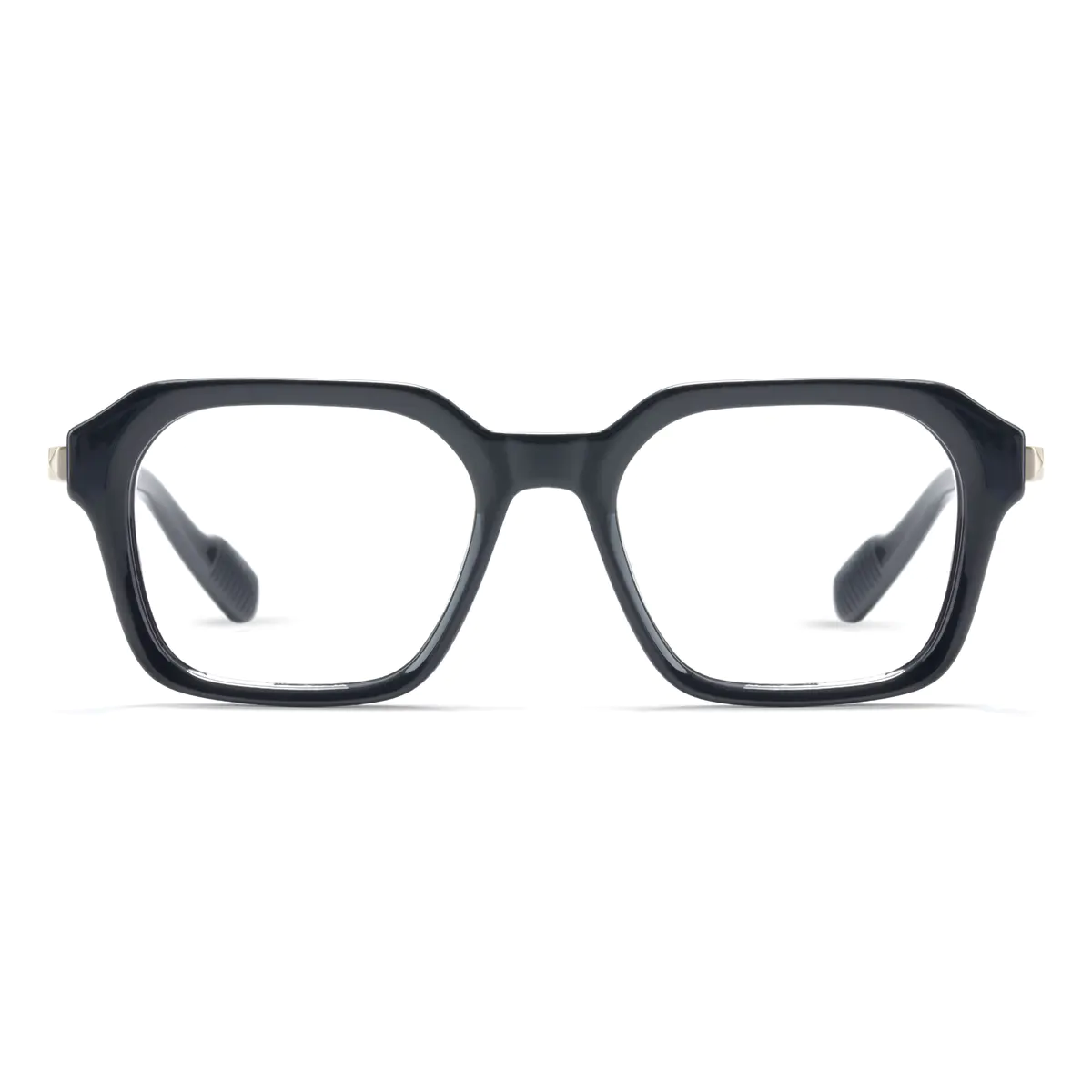 Square Gray Eyeglasses