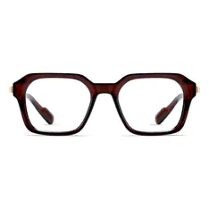 Square Brown Eyeglasses