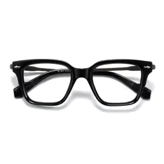 Square Black Eyeglasses