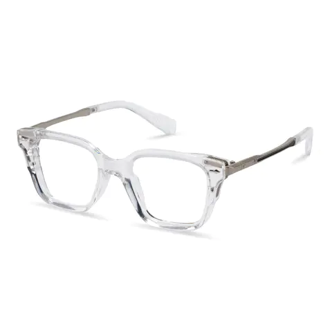 Square Clear Eyeglasses