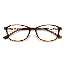 Oval Tortoiseshell Eyeglasses
