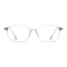 Oval Gradient Gray Eyeglasses