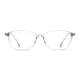 Oval Gradient Gray Eyeglasses